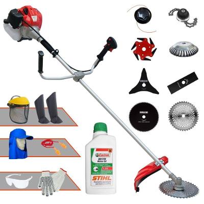 Roçadeira 8 Em 1 Anmax Cg430p à Gasolina + Epi + Óleo Stihl