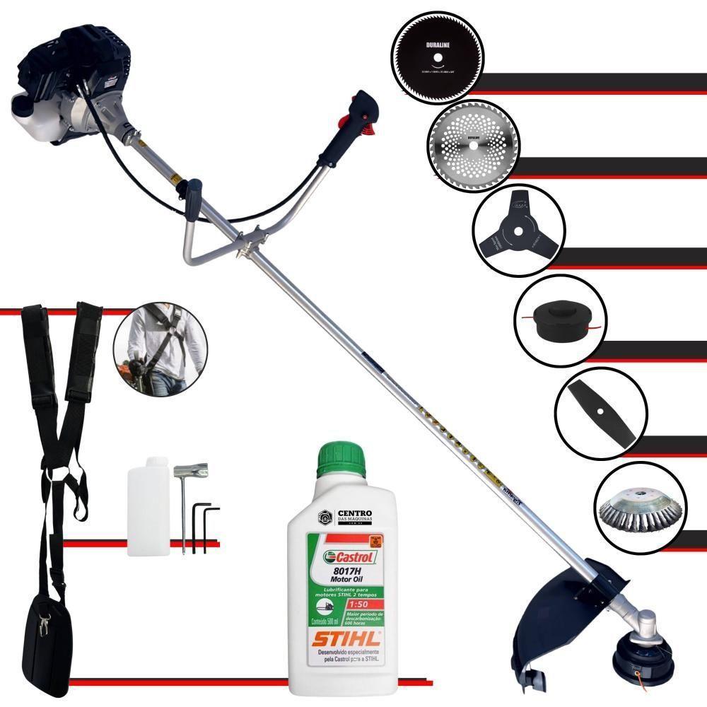 Roçadeira Rt43lb25a 43cc Multifuncional 6 Em 1 + óleo Stihl - 1
