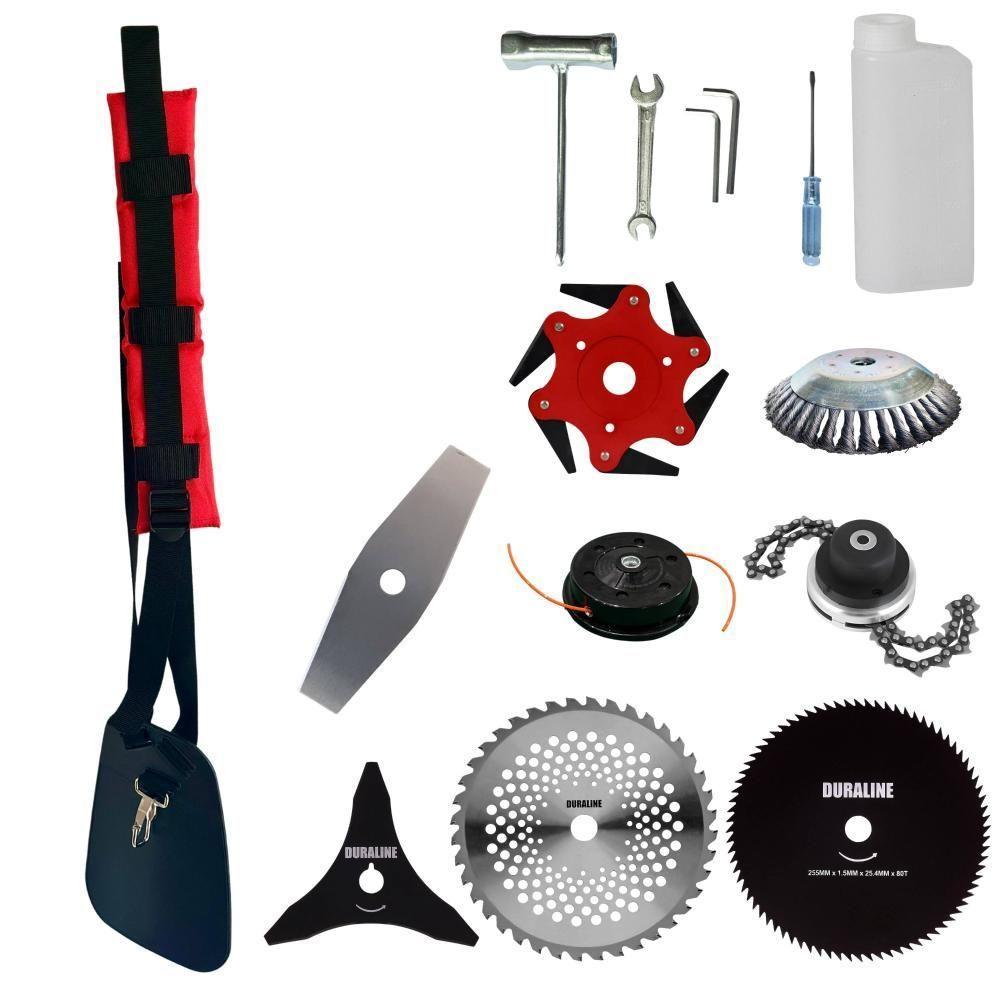 Roçadeira Robusta 8 Em 1 Bcj431 + 6 Facas + Óleo Stihl + Epi - 9