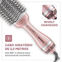 Escova Secadora Mondial By Juliette 3 Em 1 1300w Es-ju-01 Golden Rose Bivolt - 2