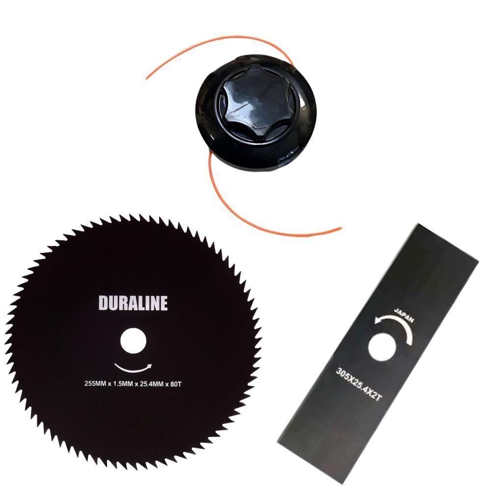 Roçadeira Profissional Anmax Cg430b 43cc + Lâmina 80 Dentes - 4