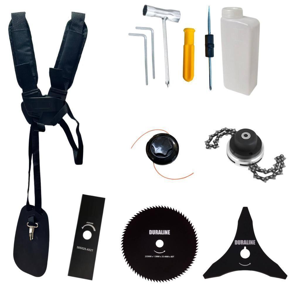 Roçadeira Cg430p Com Carretel + Facas 2p 3p 80d E Trimmer - 7