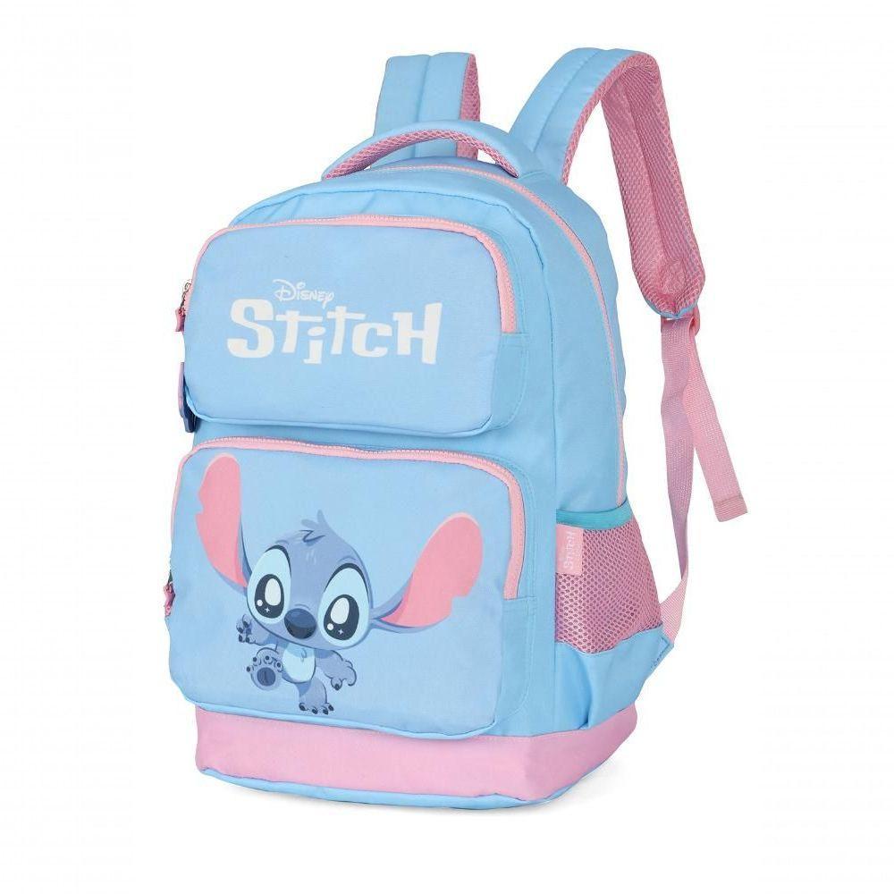 Mochila Stitch Azul - Unico Azul - 3