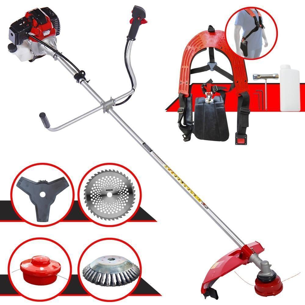 Roçadeira Rt52l 52cc 2t 2hp + Faca 40d + Escova De Aço - 1