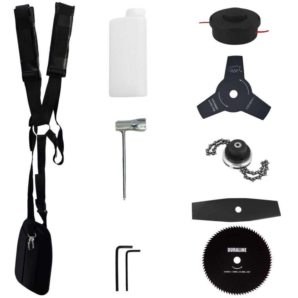 Roçadeira Rt43lb25a 43cc 1,7hp Toyama Com 5 Opções De Cortes - 6