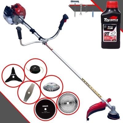 Roçadeira 6 Em 1 Bcj431-l 43cc 1,7hp 10.000rpm + Óleo Toyama