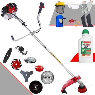 Roçadeira 8 Em 1 Rt43-l 43cc 1,7hp + Epi + Óleo Stihl 2t