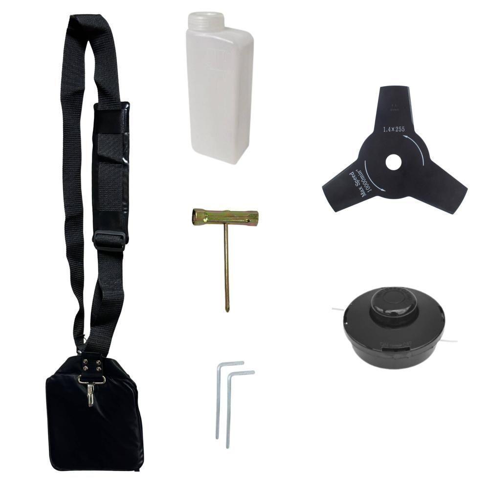 Podador De Grama Tbc43h Toyama 43cc 1,7hp + Óleo Toyama 2t - 8