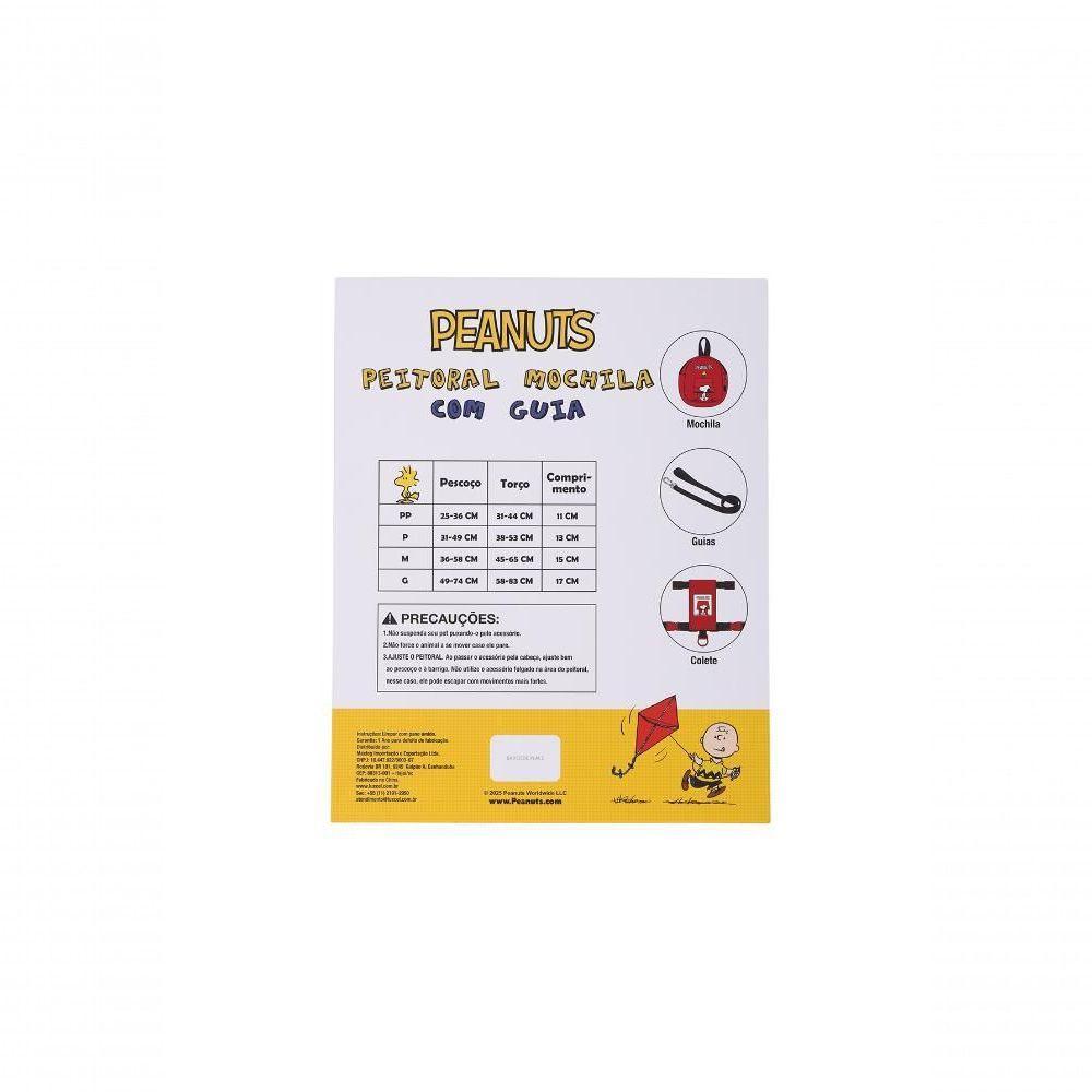 Peitoral Guia Para Pet Vermelho - Xg Vermelho - 2