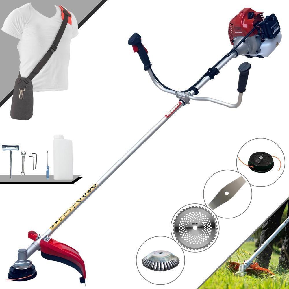 Roçadeira Bcj431l 43cc 2t 1,7hp + Faca 40d + Escova De Aço - 1