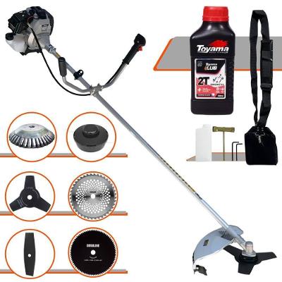 Roçadeira Tbc43h 43cc Multifuncional 6 Em 1 + Óleo Toyama 2t