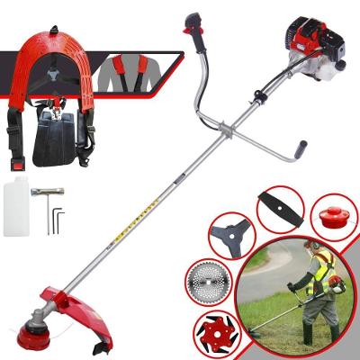 Roçadeira 52cc Rt52l Com Facas 2p, 3p, 6p, 40d + Carretel