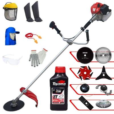 Roçadeira 8 Em 1 Anmax Cg430p à Gasolina + Epi + Óleo Toyama