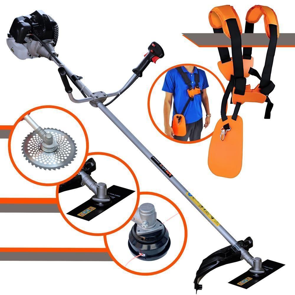 Roçadeira Cg430b 43cc C- Carretel E Faca 2p + Faca 40d Vídea - 1