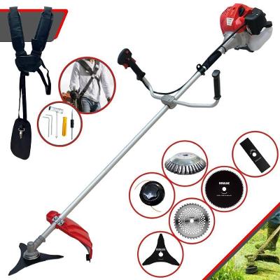 Kit Roçadeira Anmax Cg430p 2hp 43cc C- 6 Opções De Cortes