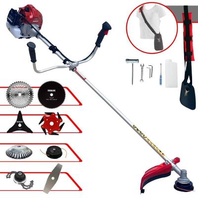 Roçadeira Robusta 8 Em 1 Kawashima Bcj431l 1,7hp à Gasolina