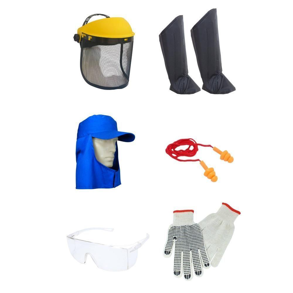 Roçadeira Rt43lb25a + 6 Facas + Escova + Epi + óleo Stihl 2t - 7