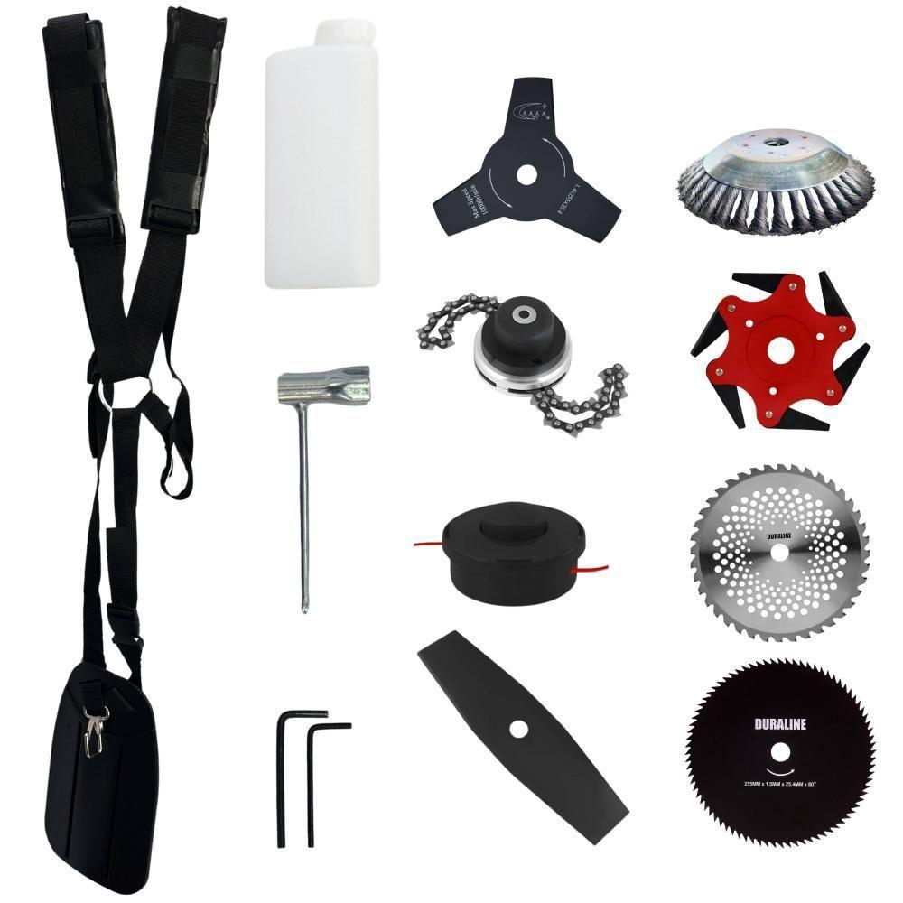 Roçadeira Rt43lb25a + 6 Facas + Escova + Epi + óleo Stihl 2t - 8