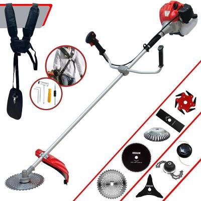 Roçadeira Anmax Cg430p 2t 2hp 43cc C- 8 Opções De Cortes