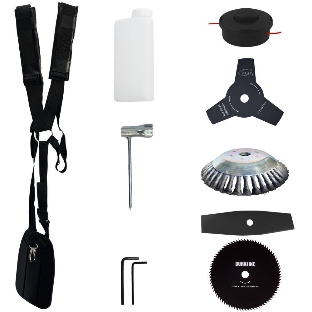 Roçadeira Rt43lb-25a Toyama 43cc 1,7hp 2t Completa 5 Em 1 - 6