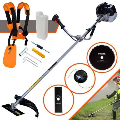 Roçadeira Anmax Cg430-b 43cc 1,7hp 2t + Lâmina 80 Dentes