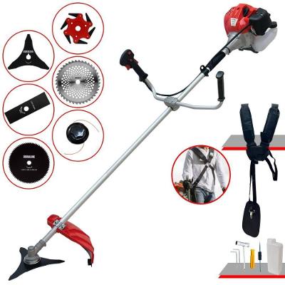 Roçadeira Lateral Anmax Cg430p 2hp Com Carretel + 5 Lâminas