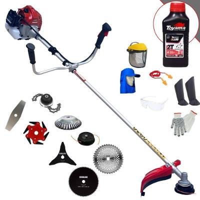 Roçadeira 8 Em 1 Bcj431l à Gasolina + Epi + Óleo Toyama 2t
