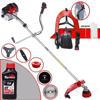 Roçadeira Rt43-l 43cc + óleo Toyama 2t + 4 Lâminas De Corte