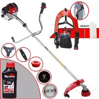 Roçadeira Rt43-l 43cc + óleo Toyama 2t + 4 Lâminas De Corte - 1