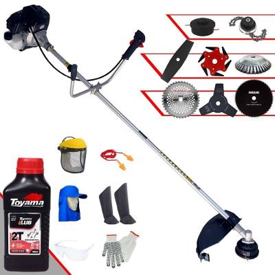Roçadeira Rt43lb25a 43cc 1,7hp 8 Em 1 + Epi + óleo Toyama 2t