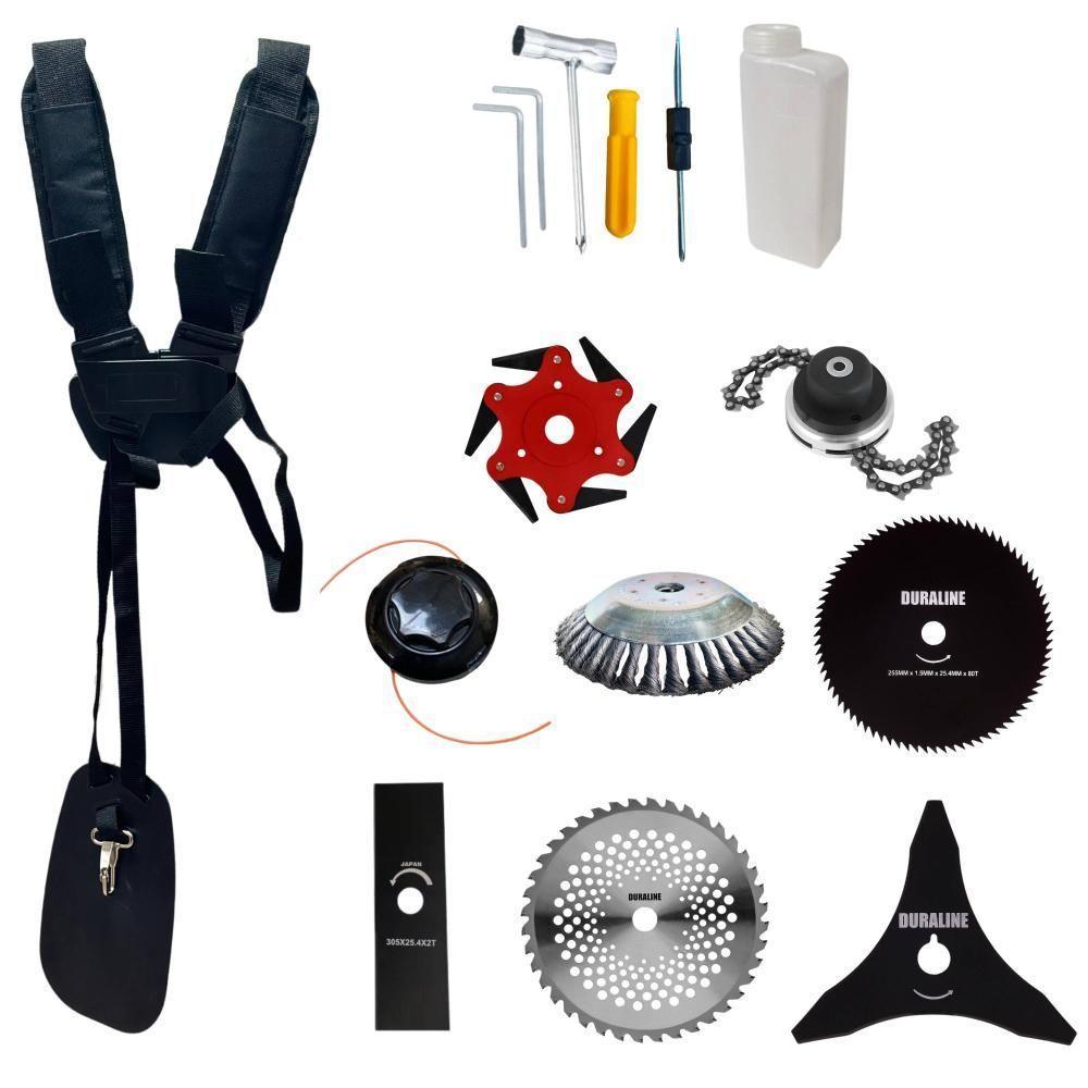 Podador De Grama Anmax Cg430p 43cc 2hp 8 Em 1 + Óleo Toyama - 8