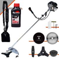 Roçadeira Robusta Toyama Tbc43h 43cc 5 Em 1 + Óleo Toyama 2t - 1