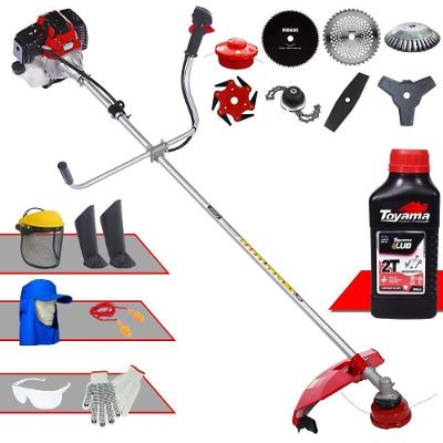 Roçadeira Rt43l 43cc 1,7hp 8 Em 1 + Epi + óleo Toyama 2t