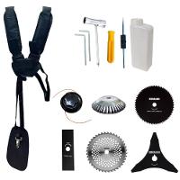 Roçadeira Cg430p Anmax à Gasolina 43cc 2hp 9.000rpm 6 Em 1 - 7