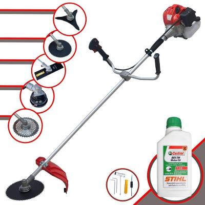 Roçadeira Cg430p Anmax C- Carretel + 4 Lâminas + Óleo Stihl