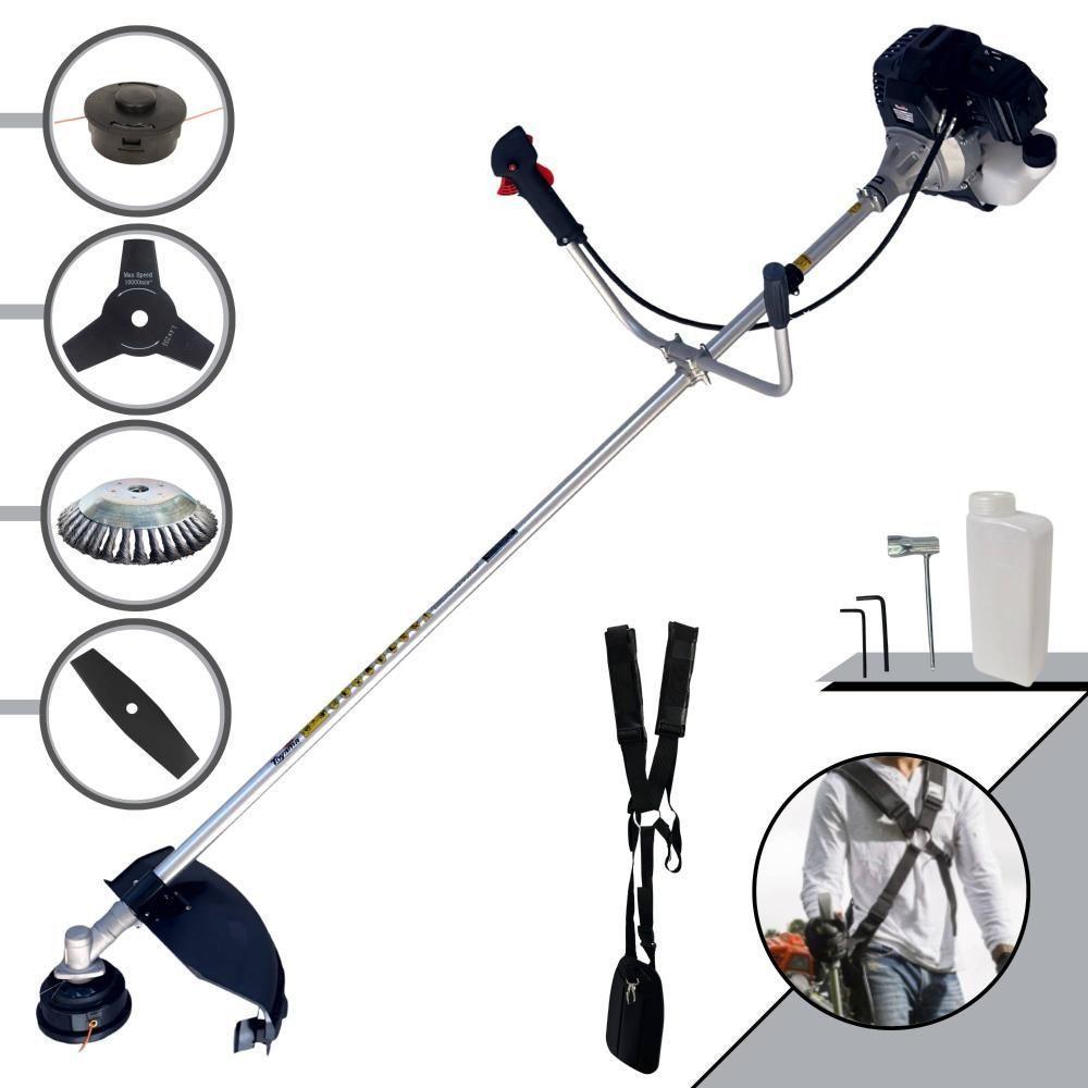Roçadeira Robusta Toyama Rt43lb-25a 43cc + Faca 2p E Escova - 1