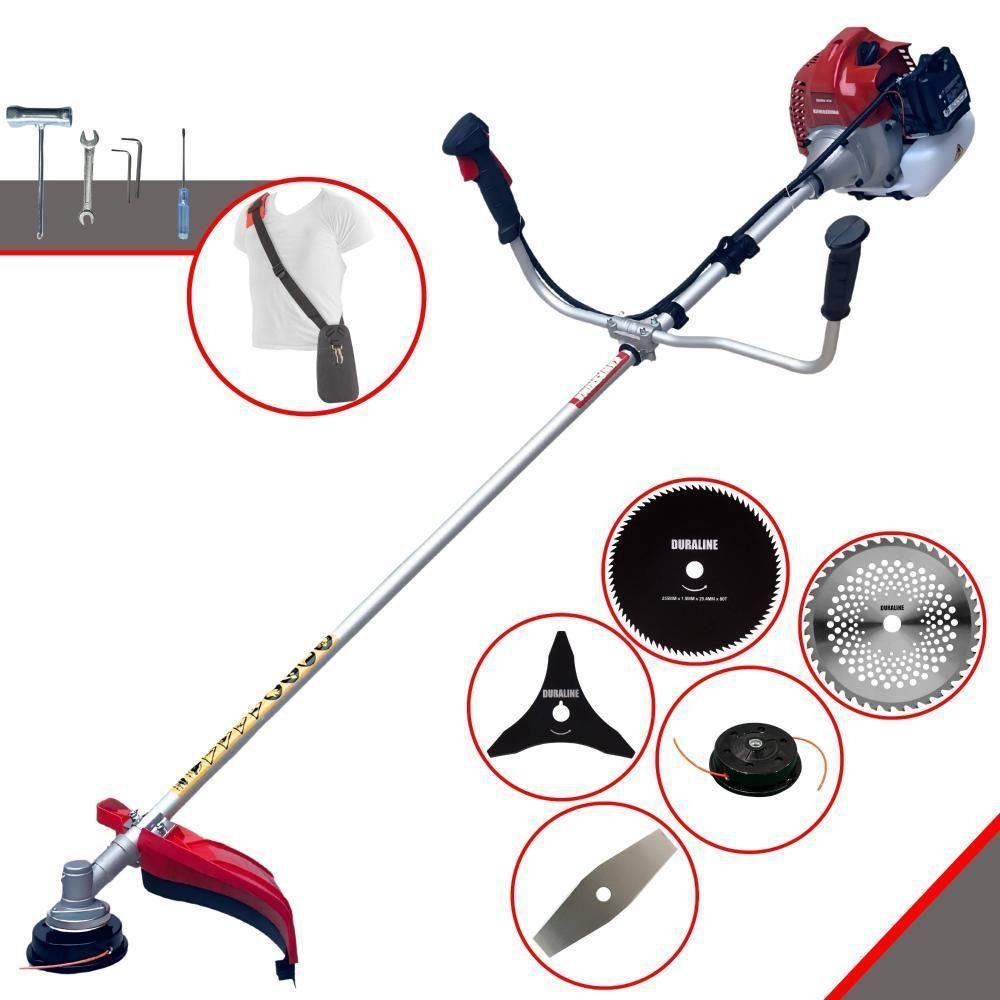 Roçadeira 43cc Bcj431l Com Facas 2p, 3p, 40d, 80d + Carretel - 1