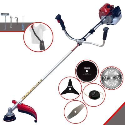 Roçadeira 43cc Bcj431l Com Facas 2p, 3p, 40d, 80d + Carretel