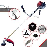 Roçadeira 43cc Bcj431l Com Facas 2p, 3p, 40d, 80d + Carretel - 1