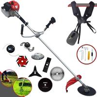 Podador De Grama à Gasolina Anmax Cg430ptb 43cc 2hp 8 Em 1 - 1