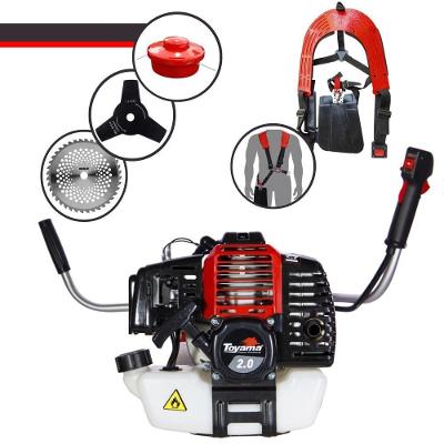 Roçadeira Robusta Rt52-l Toyama 10.000rpm 52cc 2hp 3 Em 1