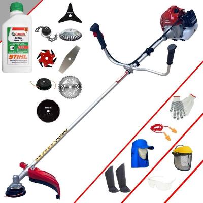Roçadeira 8 Em 1 Bcj431l à Gasolina + Epi + Óleo Stihl 2t