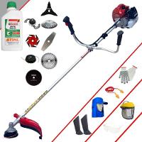 Roçadeira 8 Em 1 Bcj431l à Gasolina + Epi + Óleo Stihl 2t - 1