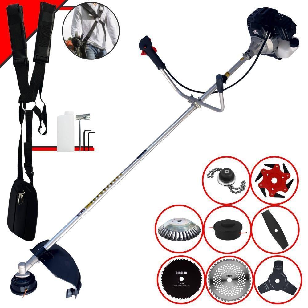 Roçadeira Rt43lb25a Toyama 43cc + Trimmer + Escova + 5 Facas - 1