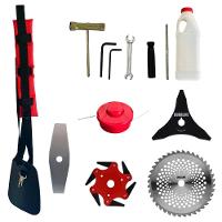 Roçadeira Lateral Kawashima Bcj620l Com Carretel + 4 Lâminas - 7