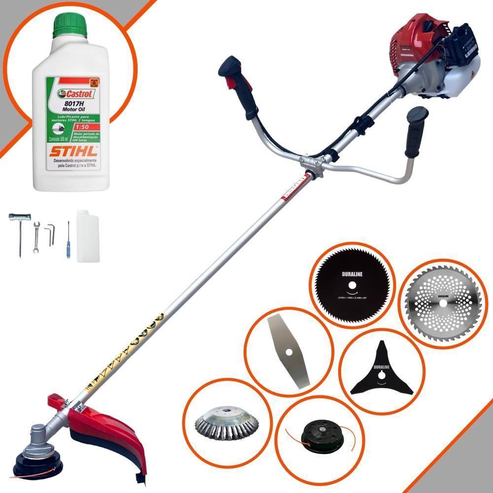 Roçadeira Bcj431l 43cc Multifuncional 6 Em 1 + Óleo Stihl 2t - 1