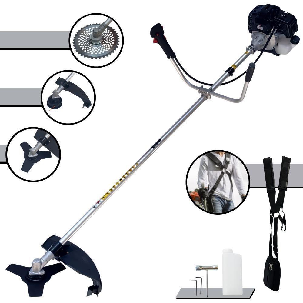 Roçadeira Toyama Rt43lb-25a 43cc + Carretel + Facas 3p + 40d - 1