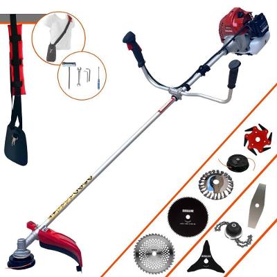 Roçadeira Kawashima Bcj521l 2t + 5 Facas + Trimmer + Escova