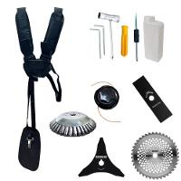 Roçadeira Anmax Cg430p-tb + Escova De Aço + Faca 3p E 40d - 7