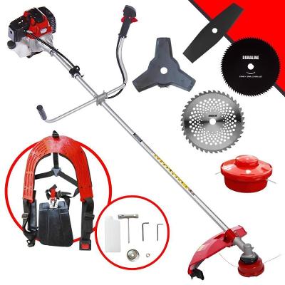 Roçadeira 43cc Rt43l Com Facas 2p, 3p, 40d, 80d + Carretel